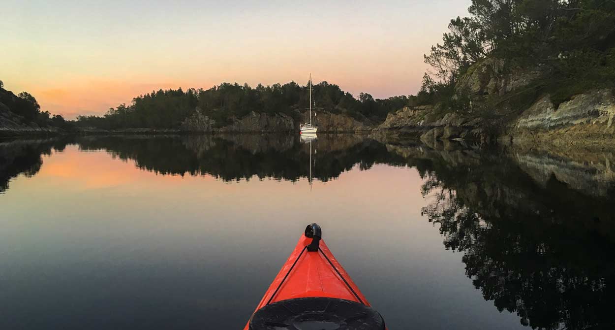 Kajakk padling